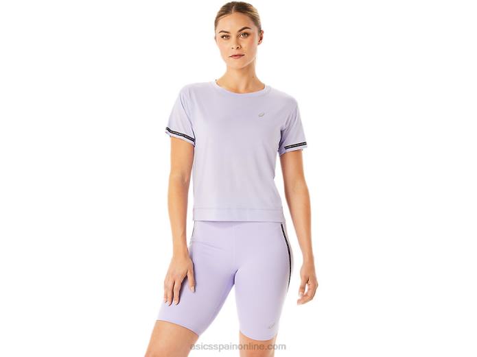 top corto de carrera para mujer Asics 4L683001 vapor