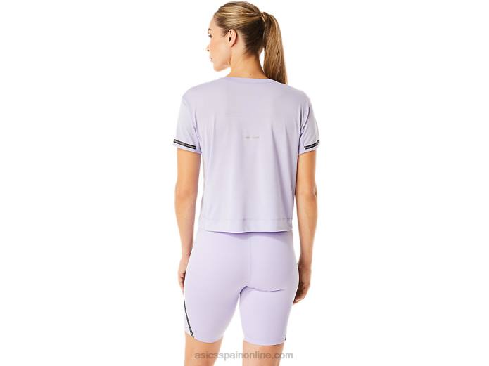 top corto de carrera para mujer Asics 4L683001 vapor