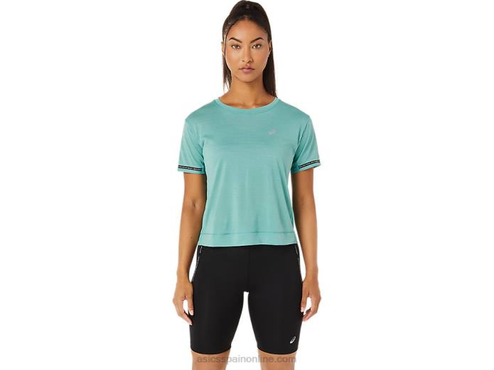 top corto de carrera para mujer Asics 4L683254 sabio