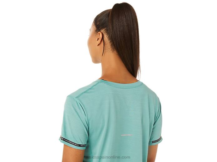 top corto de carrera para mujer Asics 4L683254 sabio