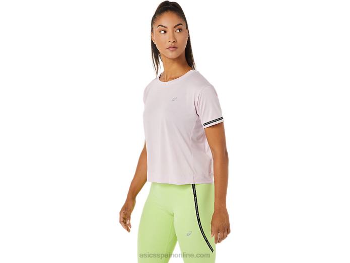 top corto de carrera para mujer Asics 4L683336 apenas rosa