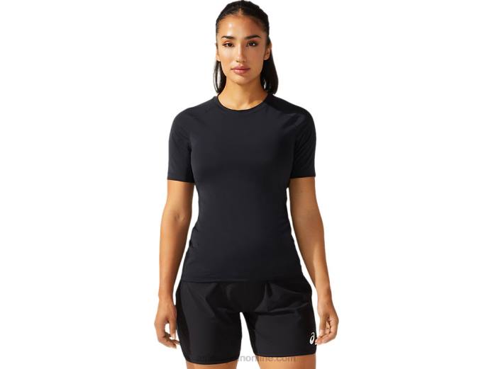 top de lucha libre de 2 piezas para mujer Asics 4L683785 equipo negro