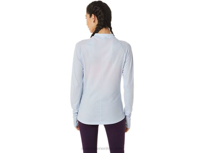 top de manga larga de invierno para mujer Asics 4L682798 cielo suave