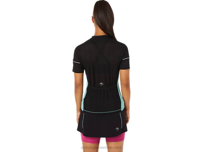 top fujitrail mujer Asics 4L683401 salvia/negro rendimiento
