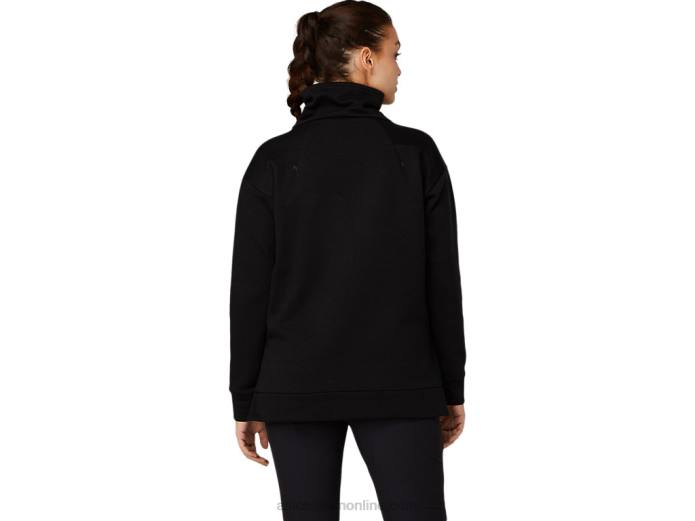 top técnico térmico mujer Asics 4L683641 rendimiento negro