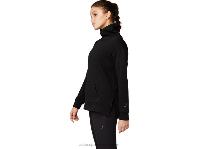 top técnico térmico mujer Asics 4L683641 rendimiento negro