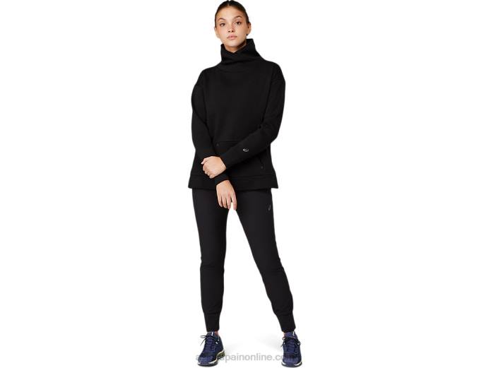top técnico térmico mujer Asics 4L683641 rendimiento negro