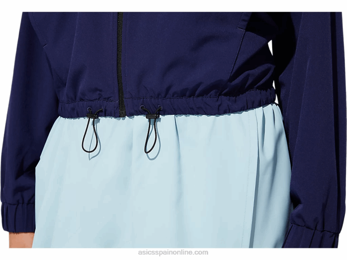 chamarra tejida a juego para mujer Asics 4L684051 chaquetón
