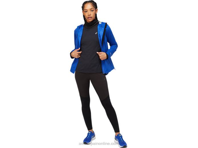 chaqueta acelera de invierno para mujer Asics 4L682366 Mónaco azul