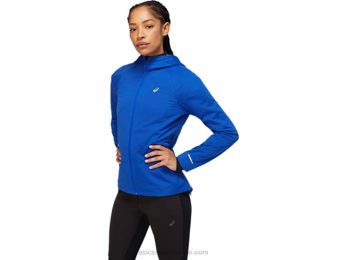 chaqueta acelera de invierno para mujer Asics 4L682366 Mónaco azul
