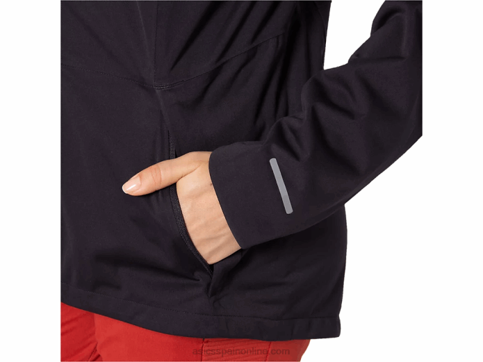 chaqueta acelera de invierno para mujer Asics 4L683419 rendimiento negro