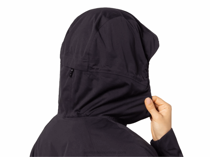 chaqueta acelera de invierno para mujer Asics 4L683419 rendimiento negro