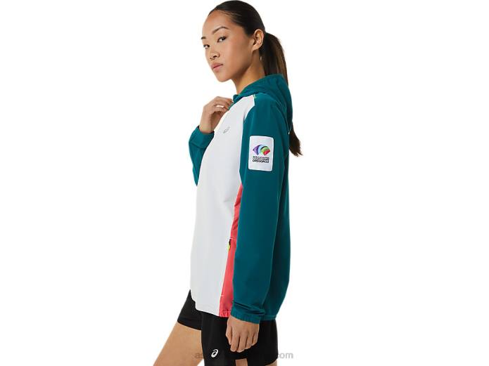 chaqueta confeccionada mujer color block wch Asics 4L683212 multi
