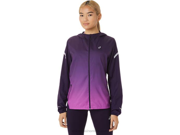 chaqueta de mujer lite-show Asics 4L682790 sombra de noche/orquídea