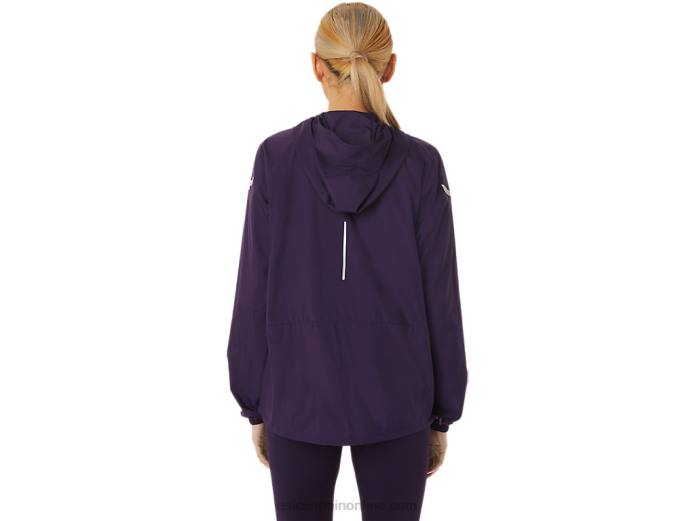 chaqueta de mujer lite-show Asics 4L682790 sombra de noche/orquídea