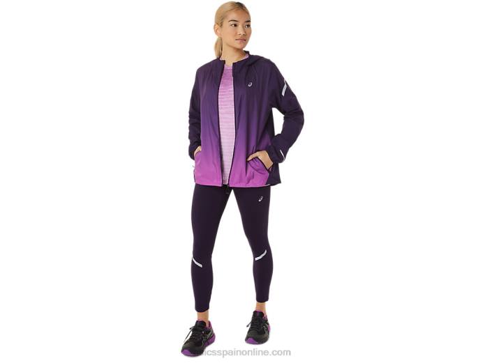 chaqueta de mujer lite-show Asics 4L682790 sombra de noche/orquídea