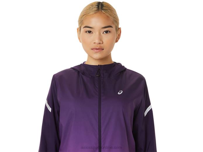 chaqueta de mujer lite-show Asics 4L682790 sombra de noche/orquídea