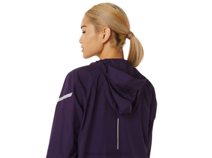 chaqueta de mujer lite-show Asics 4L682790 sombra de noche/orquídea