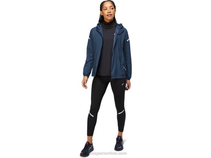 chaqueta de mujer lite-show Asics 4L683678 azul francés