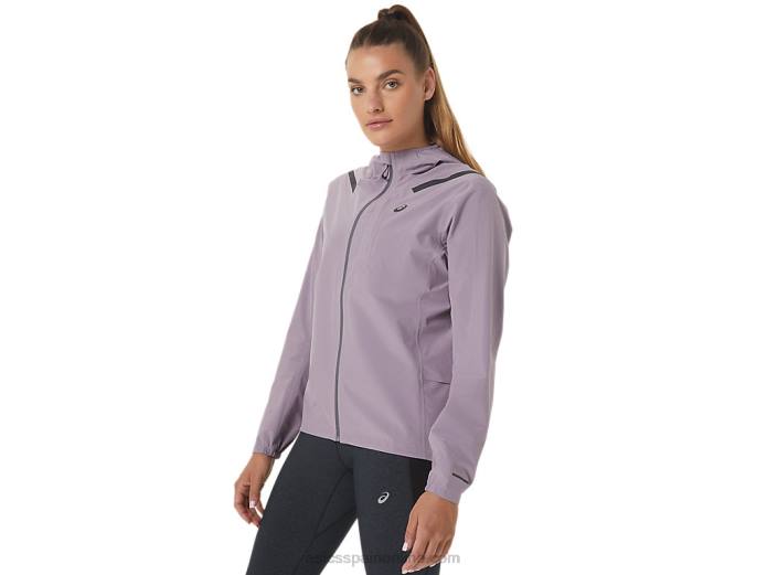 chaqueta mujer acelera impermeable 2.0 Asics 4L682543 cuarzo violeta