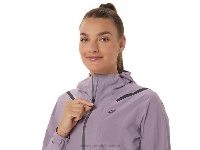 chaqueta mujer acelera impermeable 2.0 Asics 4L682543 cuarzo violeta