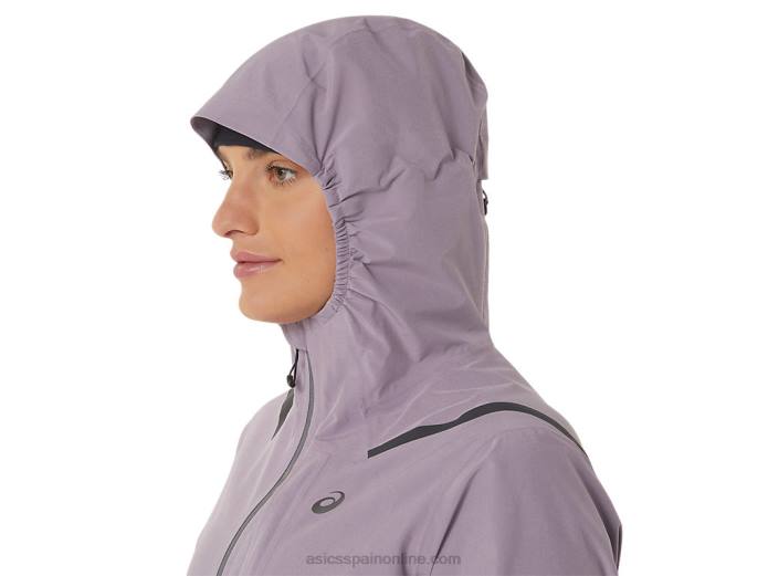 chaqueta mujer acelera impermeable 2.0 Asics 4L682543 cuarzo violeta