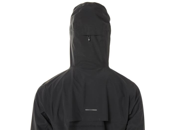 chaqueta mujer acelera impermeable 2.0 Asics 4L683271 gris grafito