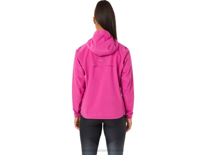 chaqueta mujer acelera impermeable 2.0 Asics 4L683274 rojo fucsia