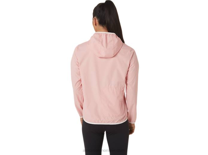 chaqueta plegable de mujer Asics 4L683021 rosa helada/cielo suave