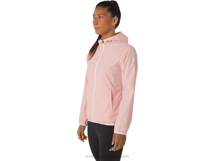 chaqueta plegable de mujer Asics 4L683021 rosa helada/cielo suave