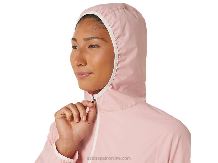 chaqueta plegable de mujer Asics 4L683021 rosa helada/cielo suave