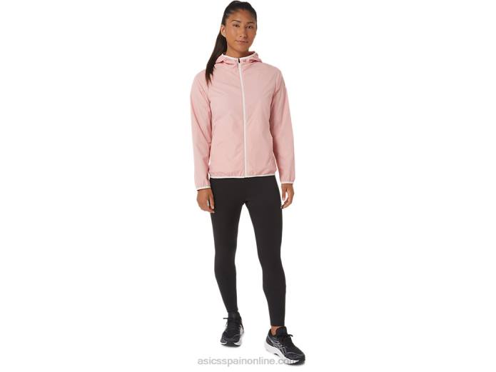 chaqueta plegable de mujer Asics 4L683021 rosa helada/cielo suave