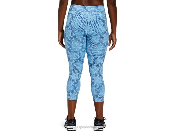 capris de mujer Asics 4L684145 cielo ártico/gran tiburón eclipse lineal pr