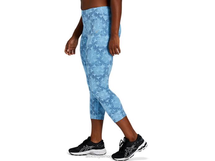capris de mujer Asics 4L684145 cielo ártico/gran tiburón eclipse lineal pr