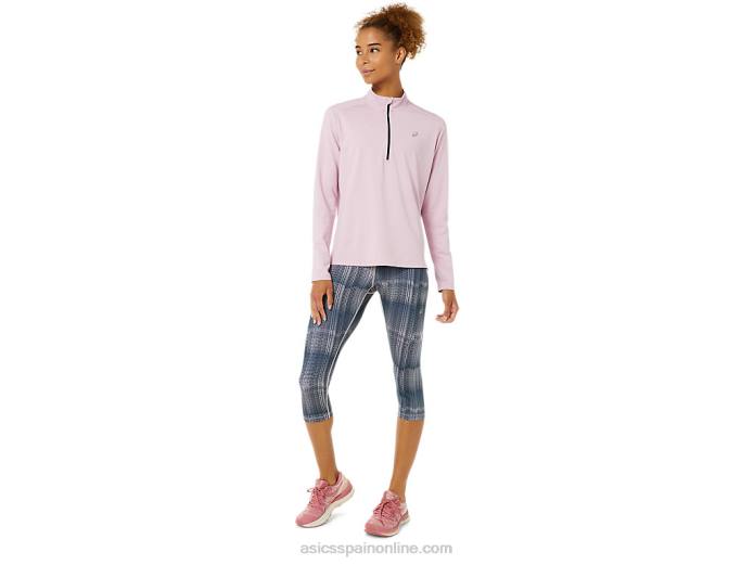 fietro capri mujer Asics 4L683351 azul francés/rosa apenas