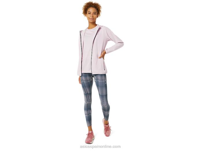 leotardo fietro mujer Asics 4L683349 azul francés/rosa apenas