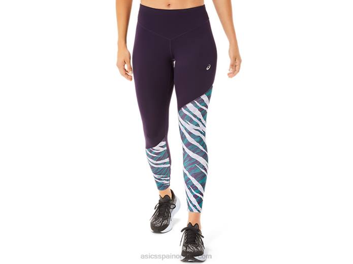 mallas 7/8 camo salvaje mujer Asics 4L683028 pantalla de noche/pino aterciopelado