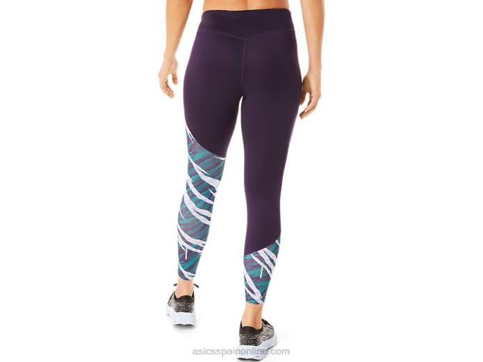 mallas 7/8 camo salvaje mujer Asics 4L683028 pantalla de noche/pino aterciopelado