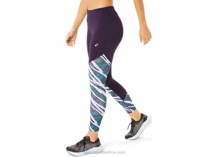 mallas 7/8 camo salvaje mujer Asics 4L683028 pantalla de noche/pino aterciopelado