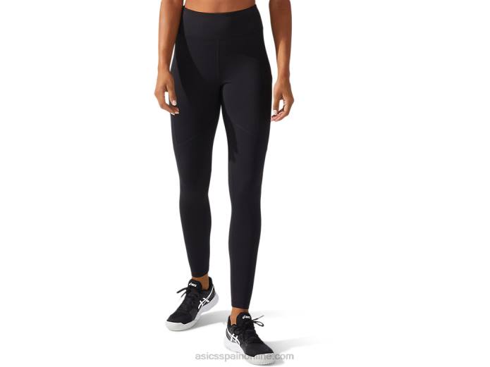 mallas coreanas para mujer Asics 4L683827 rendimiento negro
