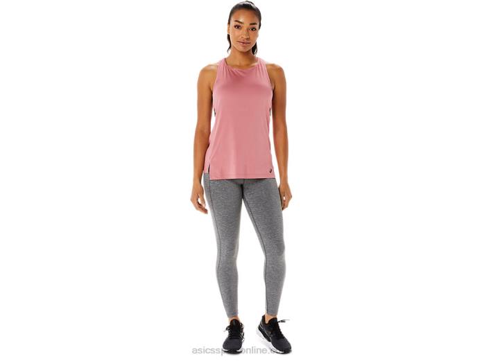 mallas de rendimiento 7/8 para mujer Asics 4L683411 brezo gris oscuro