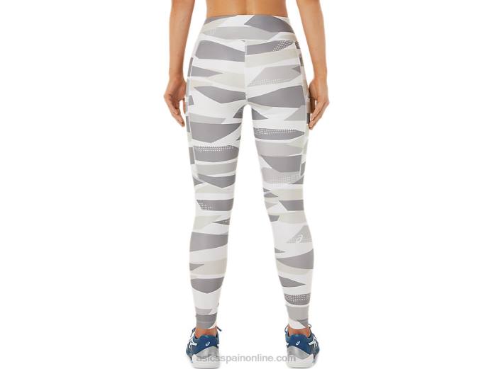 mallas estampadas new strong 92 para mujer Asics 4L683454 estampado de abedul