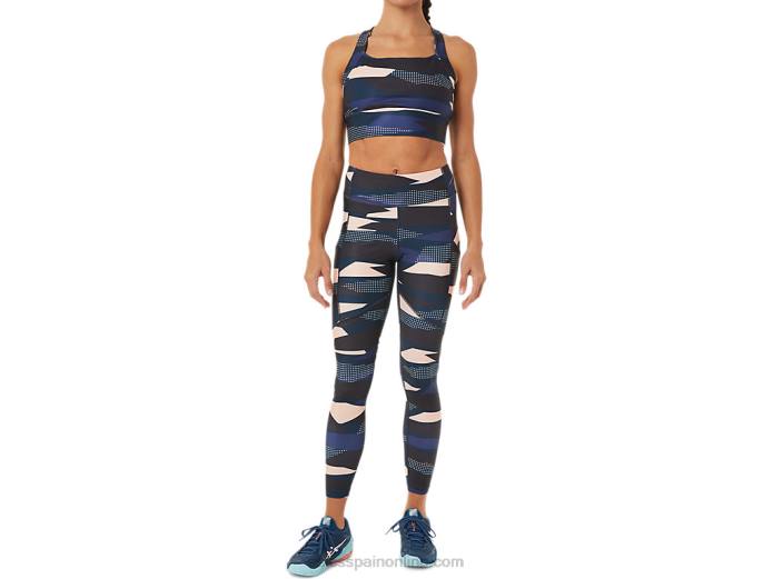 mallas estampadas new strong 92 para mujer Asics 4L683463 impresión de brisa