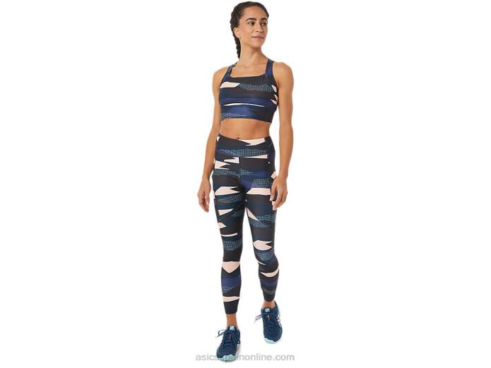 mallas estampadas new strong 92 para mujer Asics 4L683463 impresión de brisa