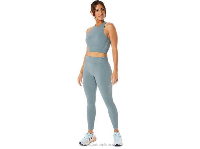 mallas sin costuras nagino flex mujer Asics 4L682146 acero ligero