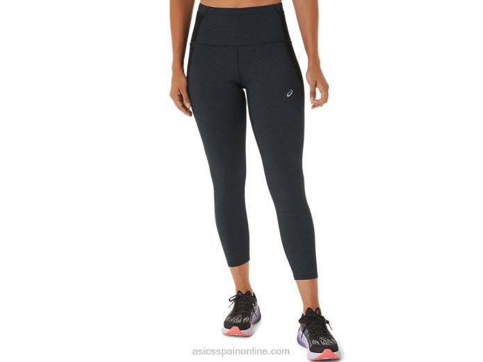 suministro de distancia de las mujeres 7/8 apretado Asics 4L682497 rendimiento negro brezo