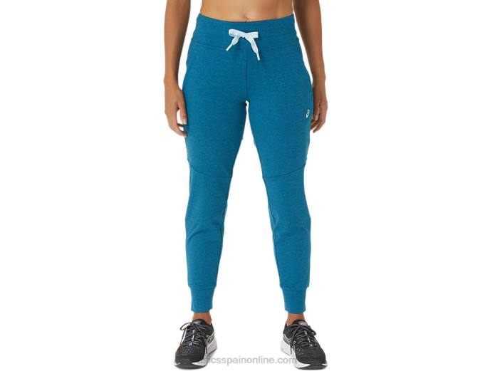Jogger técnico para mujer Asics 4L682817 tinte espacial verde azulado de aguas profundas