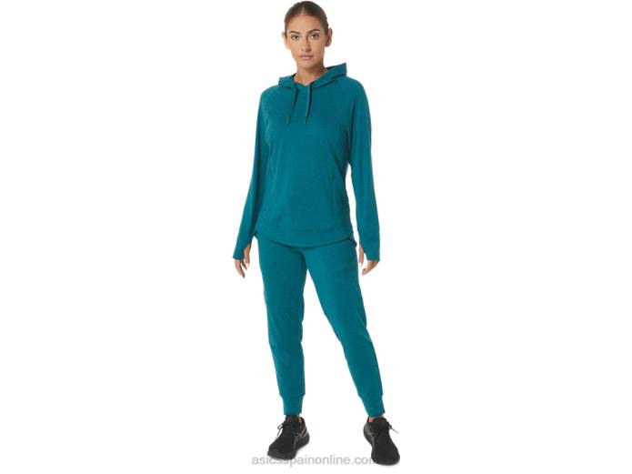 Jogger técnico para mujer Asics 4L682834 tinte espacial de pino aterciopelado/mar calmante