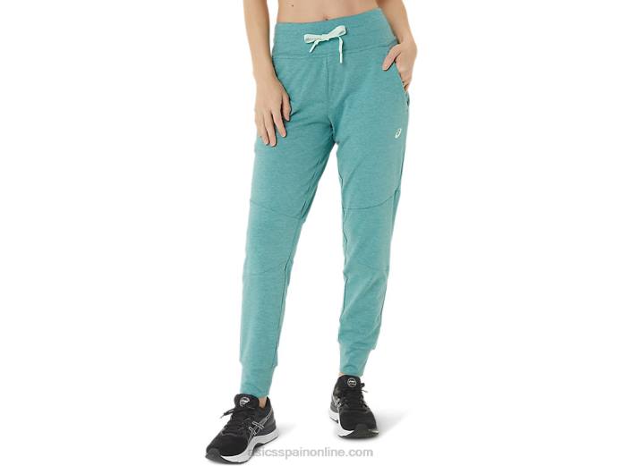 Jogger técnico para mujer Asics 4L683394 tinte espacial de salvia