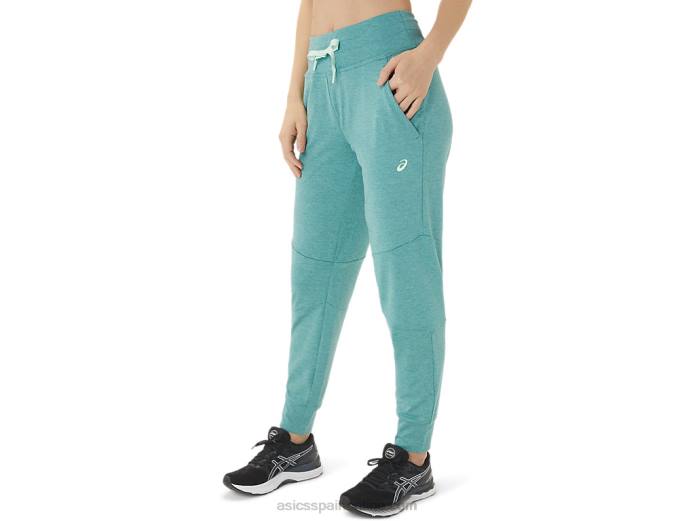 Jogger técnico para mujer Asics 4L683394 tinte espacial de salvia